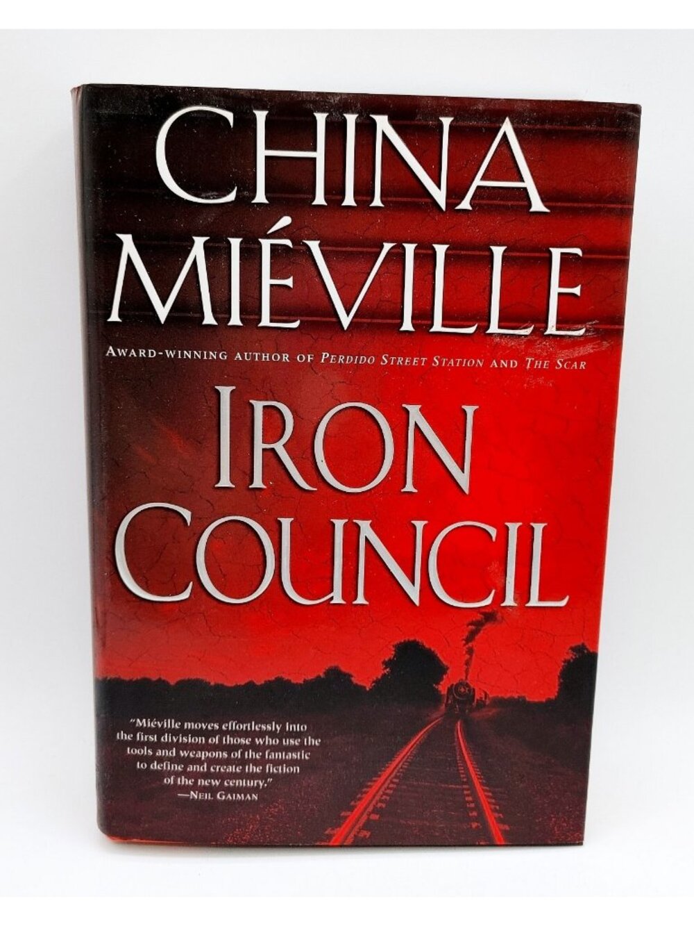 Iron Council China Miéville 2004 First Edition Hardcover w/Dust Jacket Fantasy